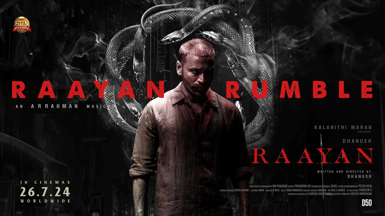 Raayan Rumble Song Lyrics