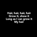Hair Lyrics