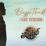 Bujji thalli(Sad Version) song Lyrics - Thandel