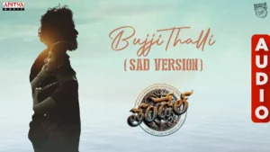 Bujji thalli(Sad Version) song Lyrics - Thandel